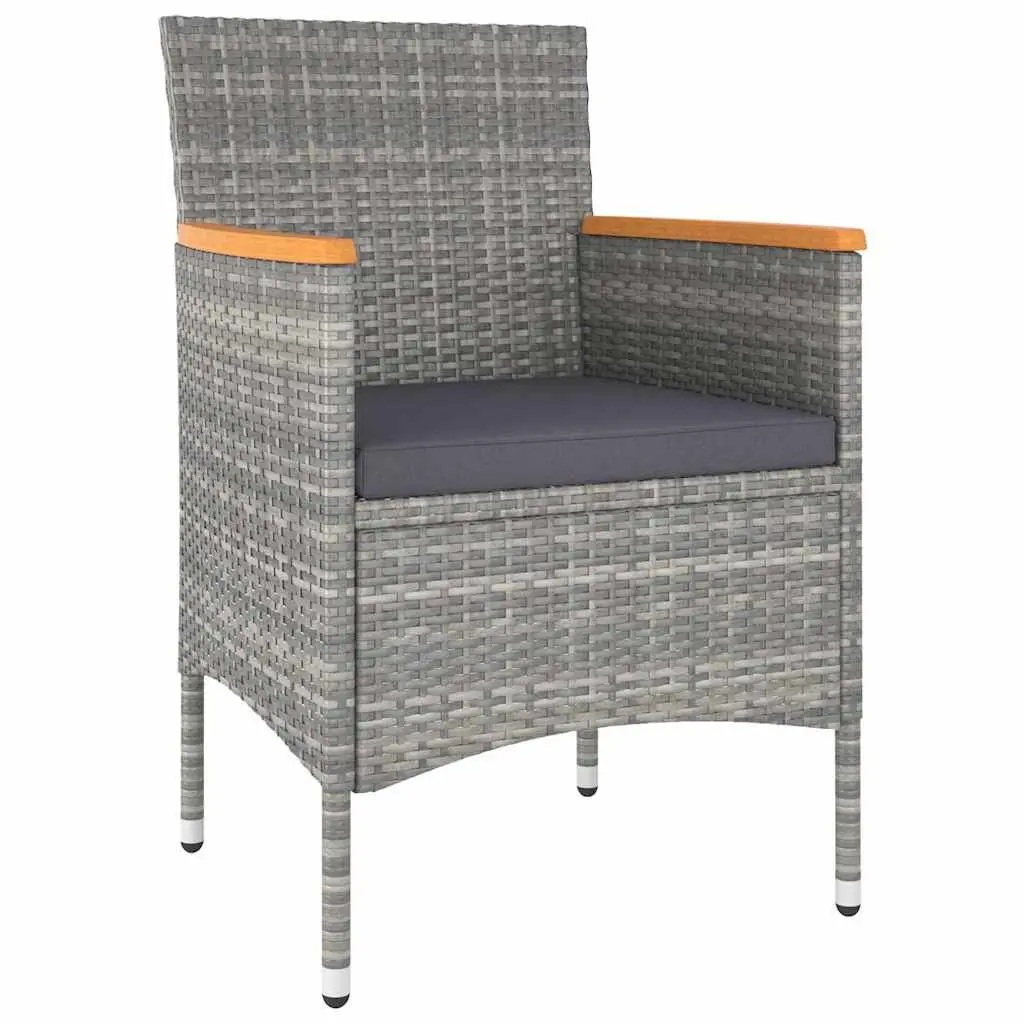 Garden Dining Set in Grey