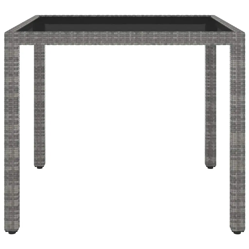 Garden Dining Set in Grey