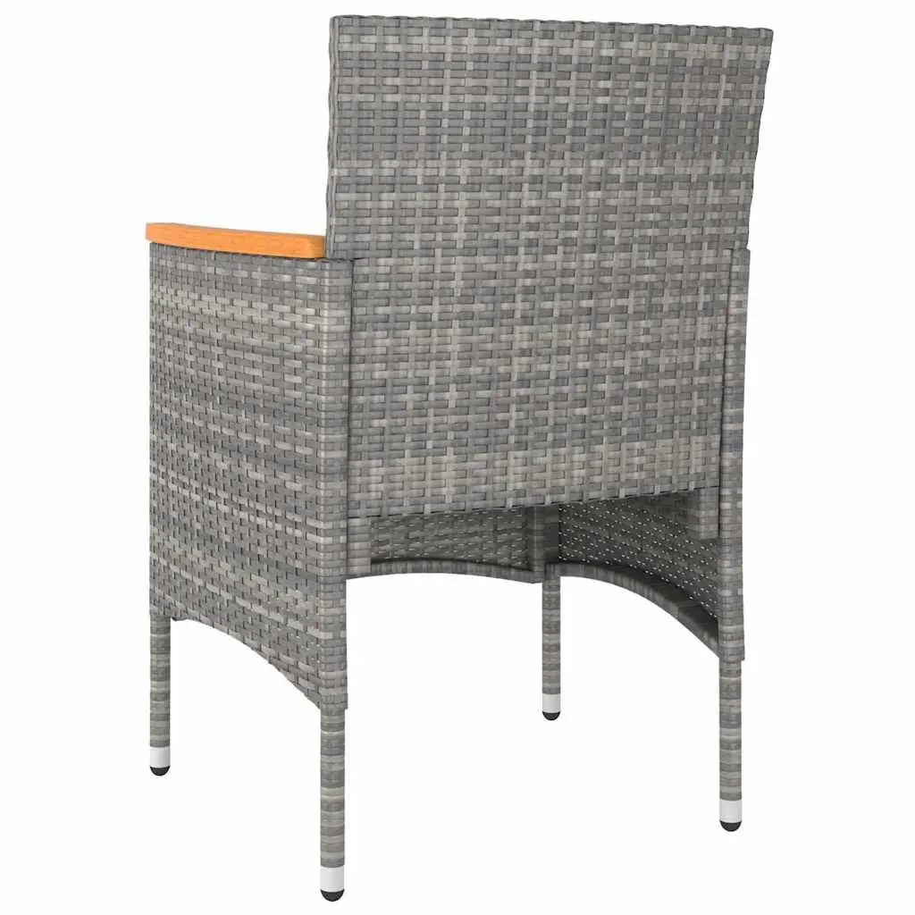 Garden Dining Set in Grey