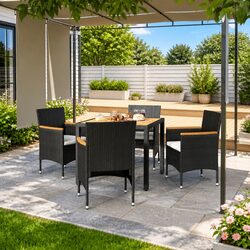 Comfortable and Value-Packed 5 Piece Garden Dining Set