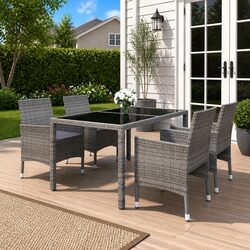 Comfortable 5 Piece Garden Dining Set for Your Outdoor Area
