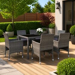 Reliable 7 Piece Dining Set for Your Outdoor Space