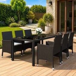 Reliable 7 Piece Garden Dining Set for Lasting Enjoyment