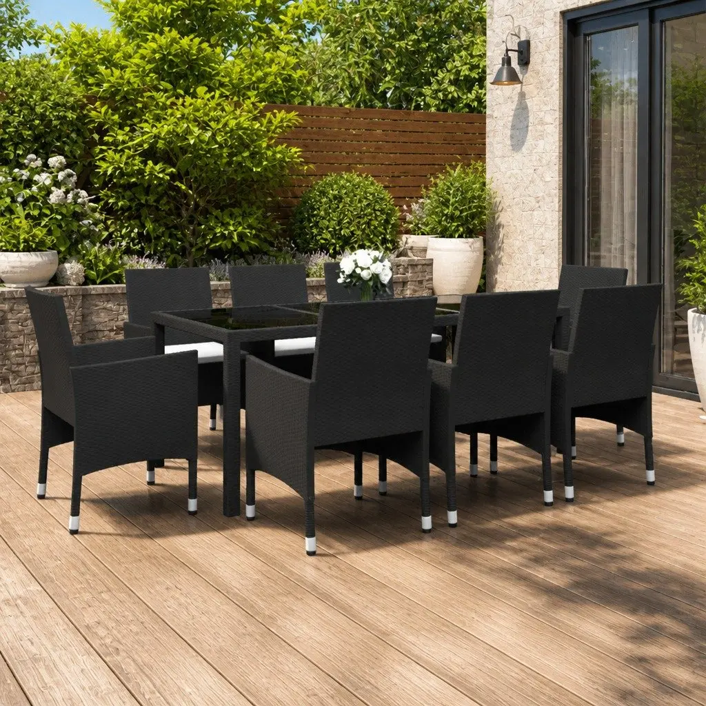 9 Piece Garden Dining Set