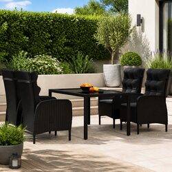 Comfortable and Practical 5 Piece Garden Dining Set