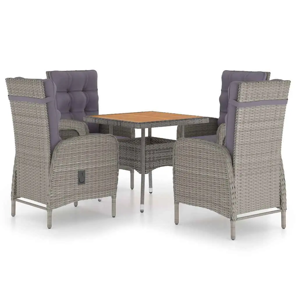 5 Piece Garden Dining Set