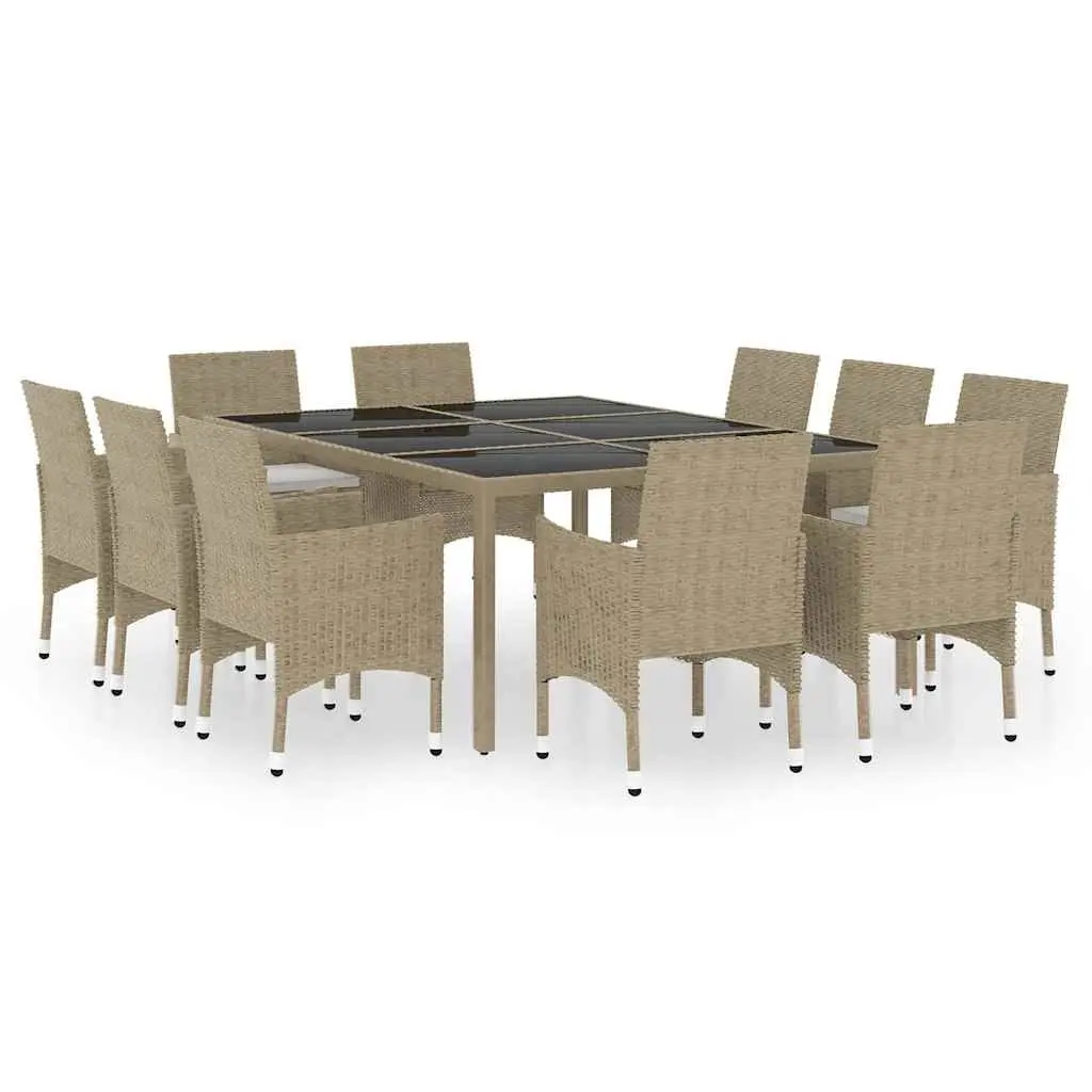 11-Piece Dining Set for Outdoor Enjoyment