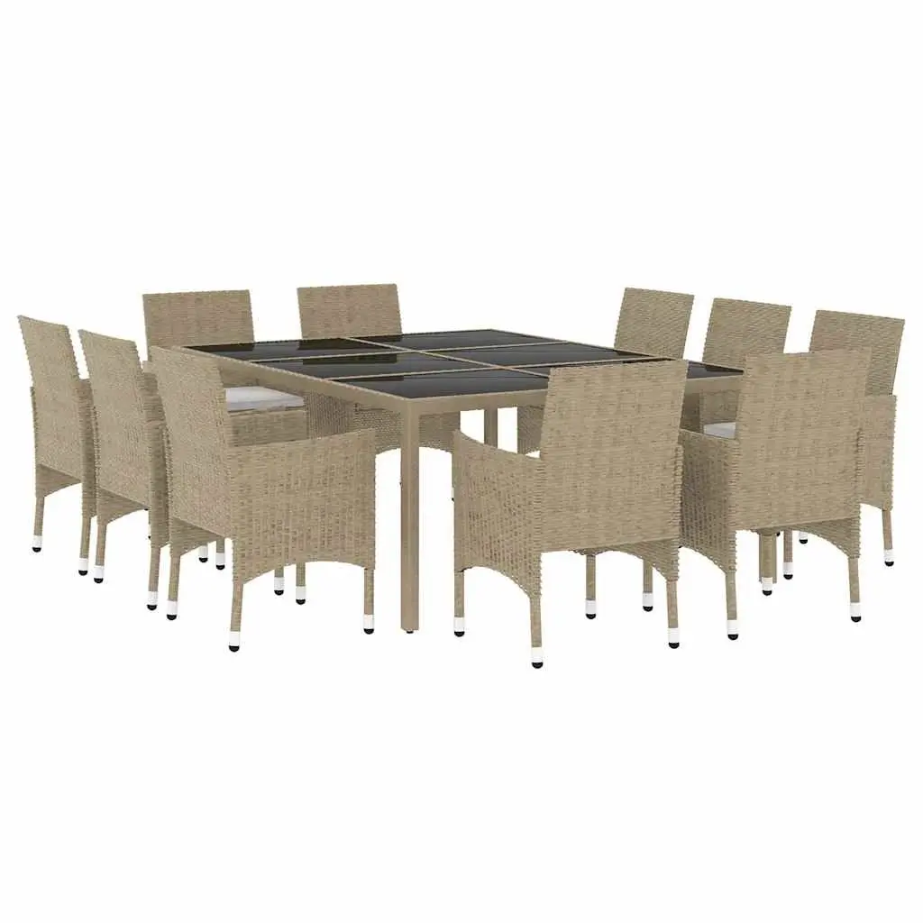 11-Piece Dining Set for Outdoor Enjoyment