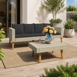 Comfortable and Practical Garden Lounge Set for Outdoors