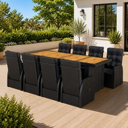 Comfortable and Durable 9 Piece Outdoor Dining Set