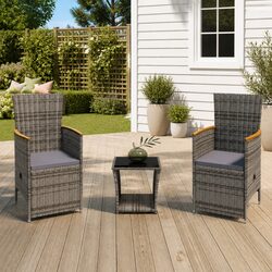 Comfortable and Reliable 3 Piece Garden Lounge Set