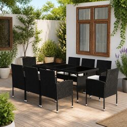 Quality 9 Piece Outdoor Dining Set Built for Comfort