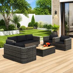 Comfortable 8 Piece Garden Lounge Set - Practical & Stylish