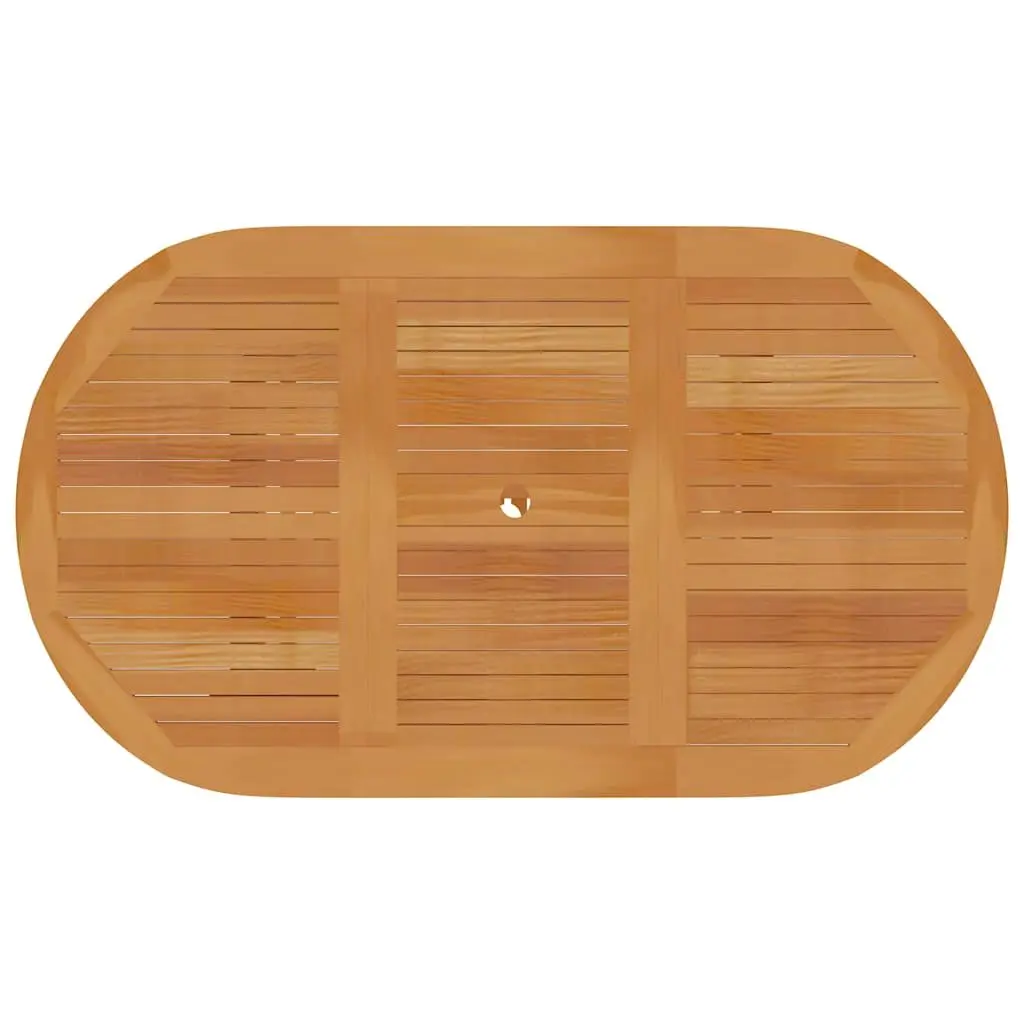 7-Piece Teak Dining Set for Long-Lasting Use