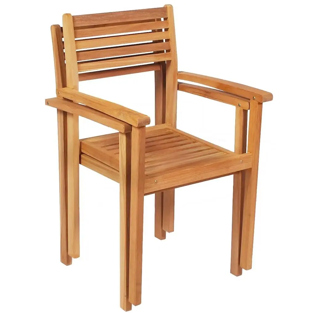 5 Piece Teak Dining Set for Outdoor Comfort