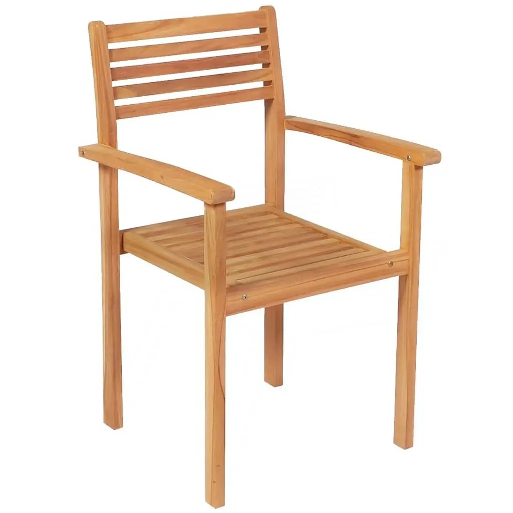 5 Piece Teak Dining Set for Outdoor Comfort