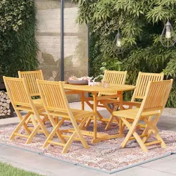 Reliable 7 Piece Teak Dining Set for Your Home