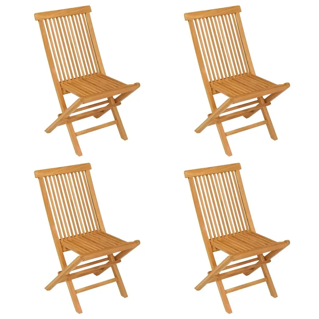 5 Piece Teak Wood Garden Dining Set
