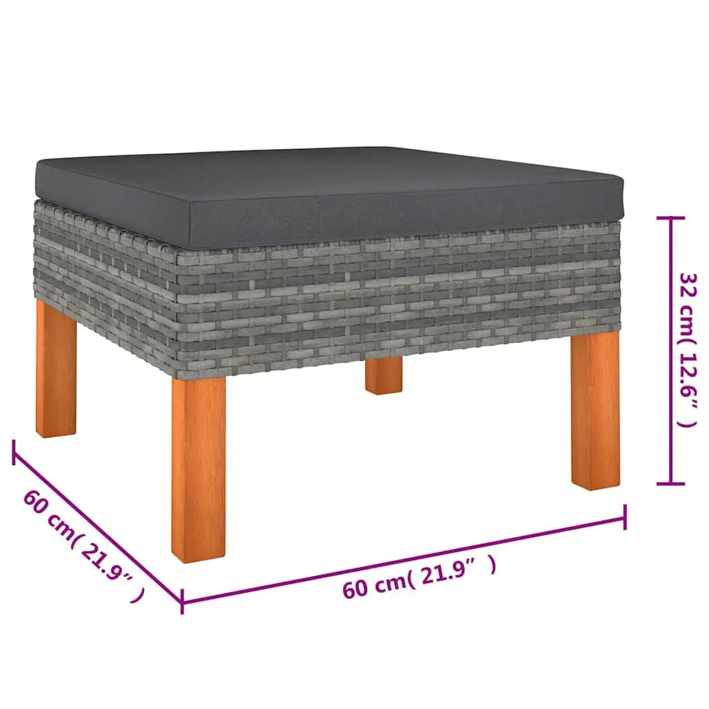 6-Piece Outdoor Lounge Set for Comfort