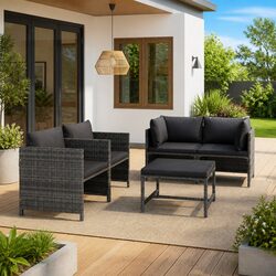 Comfortable and Practical 5-Piece Outdoor Lounge Set