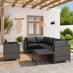 7 Piece Outdoor Lounge Set: Comfort and Value Combined