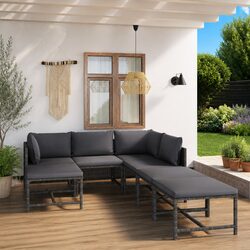 Comfort and Value in a 7 Piece Grey Lounge Set
