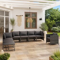 Comfortable and Reliable 8 Piece Outdoor Lounge Set