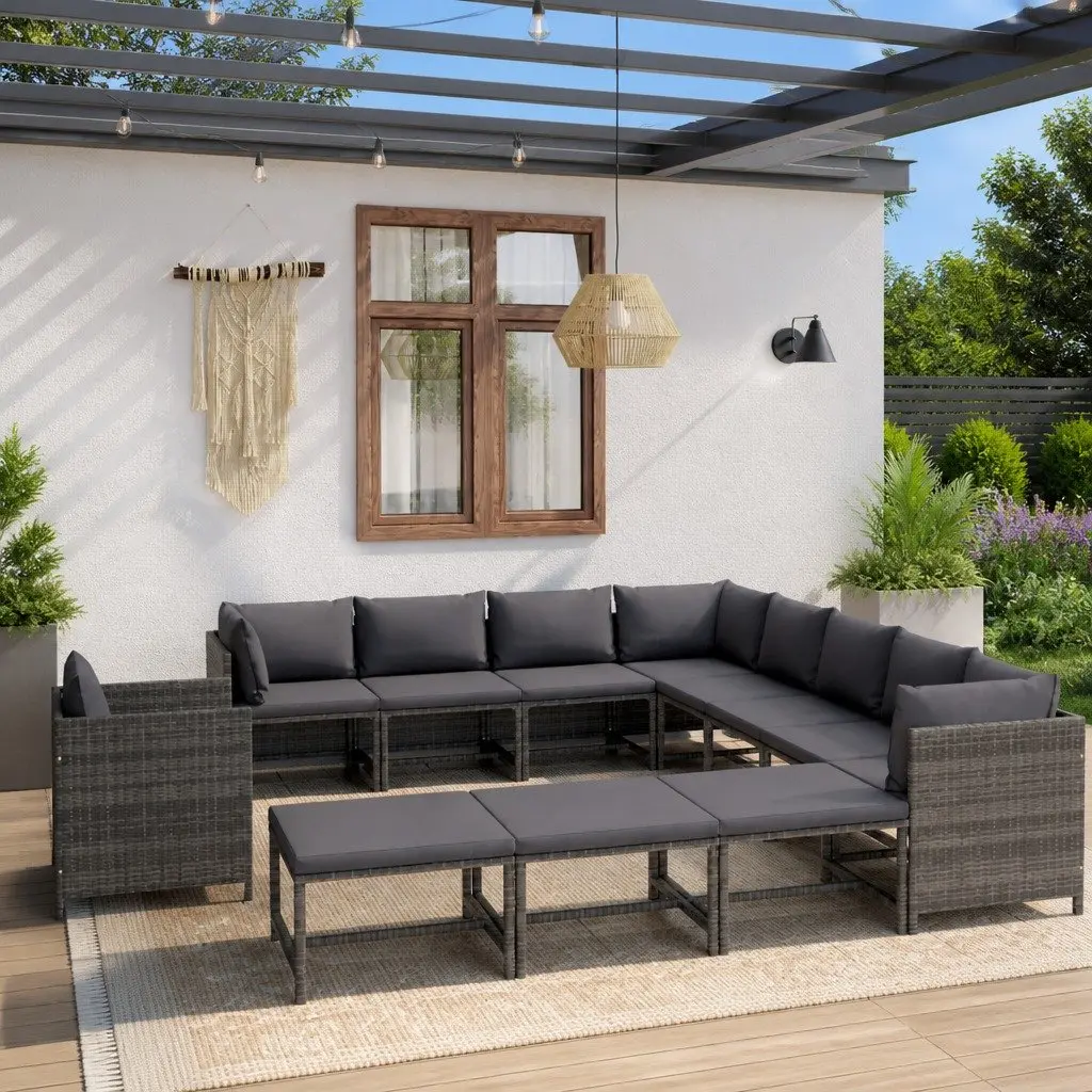 12 Piece Garden Lounge Set with Comfort in Mind