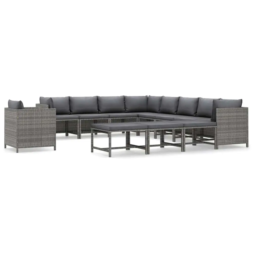 12 Piece Garden Lounge Set with Comfort in Mind