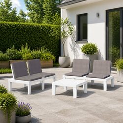 Comfortable and Reliable 3 Piece Garden Lounge Set
