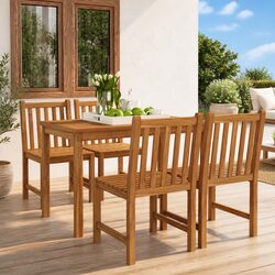 Practical 5-Piece Garden Dining Set for All Occasions