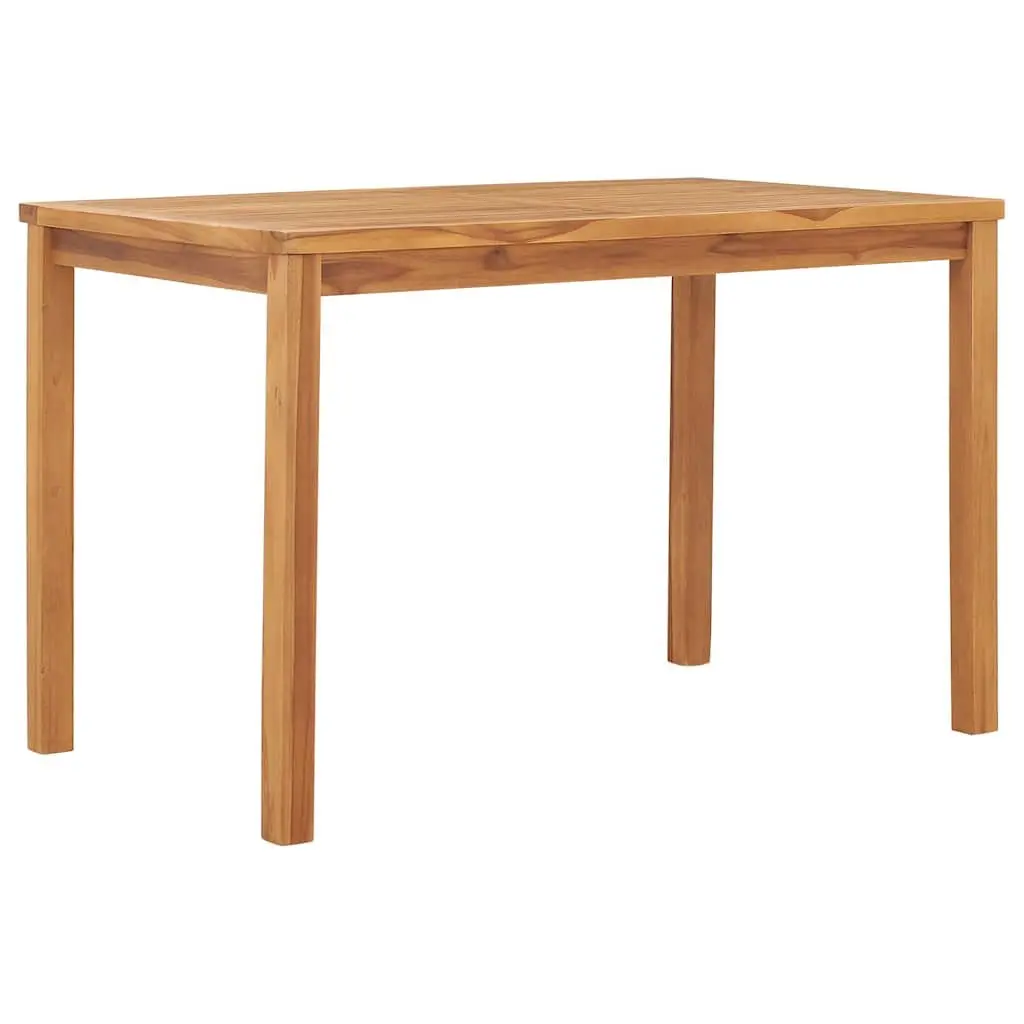 Garden Dining Set 5 Piece Outdoor Furniture Teak Wood Table Chairs Patio