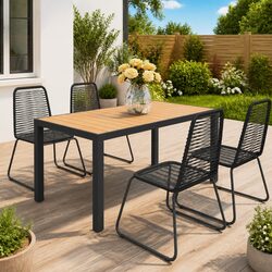 Comfortable and Reliable 5 Piece Outdoor Dining Set