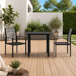 Comfortable and Durable 3 Piece Garden Dining Set