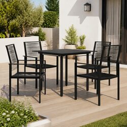 Value-Driven 5-Piece Garden Dining Set for Comfort