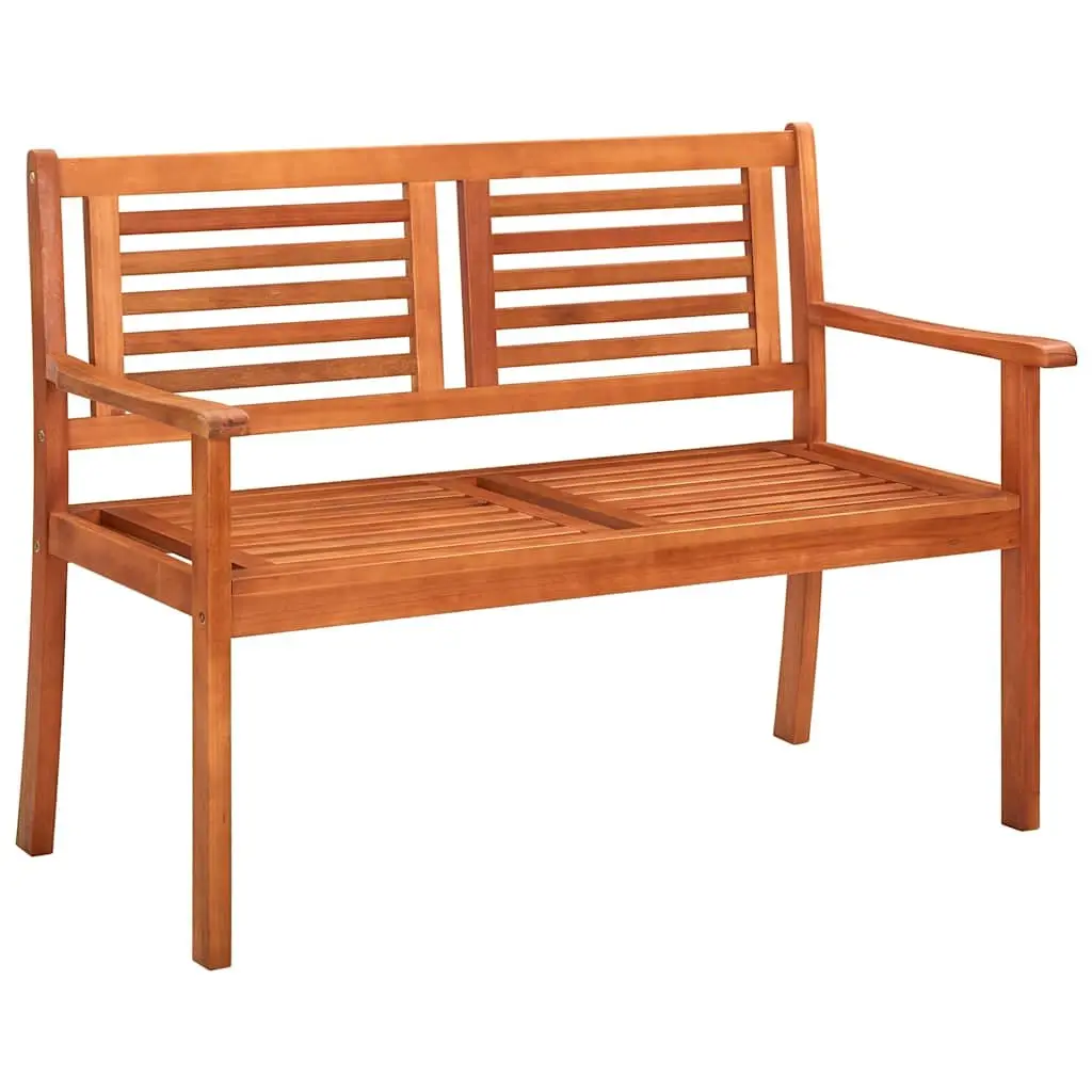 Eucalyptus Wood 2-Seater Garden Bench