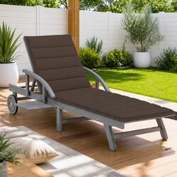 Comfortable Outdoor Sun Lounger with Quality Construction