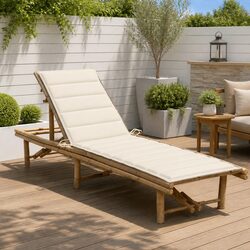 Comfortable Bamboo Lounger: Value and Practicality Combined