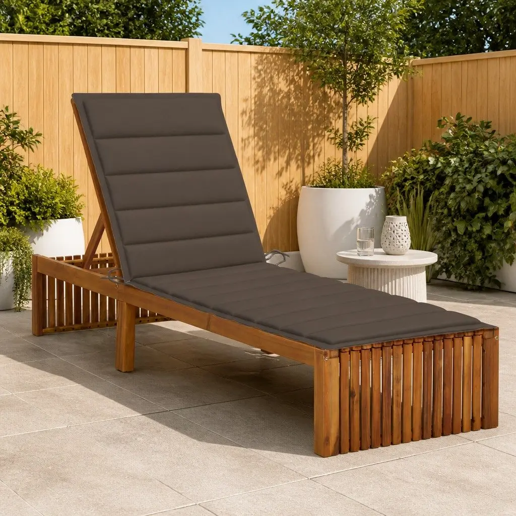 Sun Lounger with Durable Build