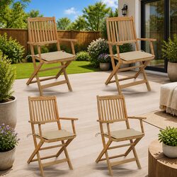 Comfort and Quality in a Folding Garden Chair Set