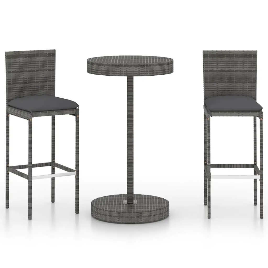 Grey Garden Bar Set