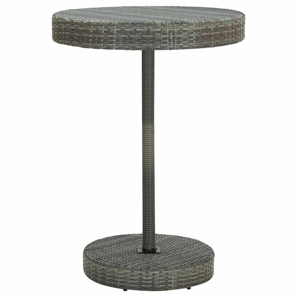 5 Piece Grey Garden Bar Set