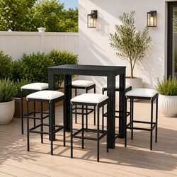 Reliable 7 Piece Garden Bar Set for Your Home