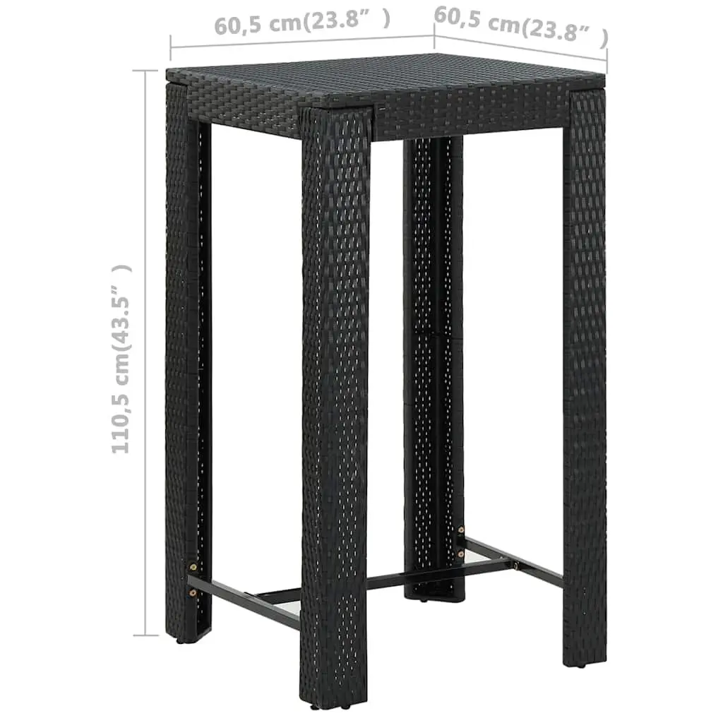 5 Piece Outdoor Bar Set