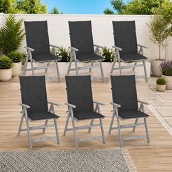 Value-Driven Outdoor Reclining Chair Set of 6