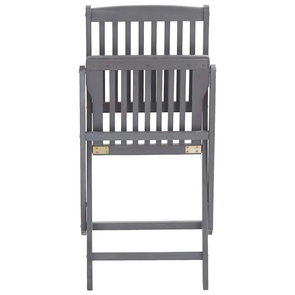 Folding Dining Chairs Set of 6 with Cushions for Outdoors