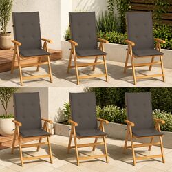 Affordable Quality: 6-Piece Outdoor Garden Chair Set