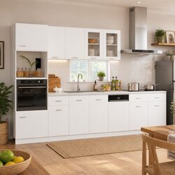 Comforting 7 Piece Kitchen Cabinet Set for Your Home