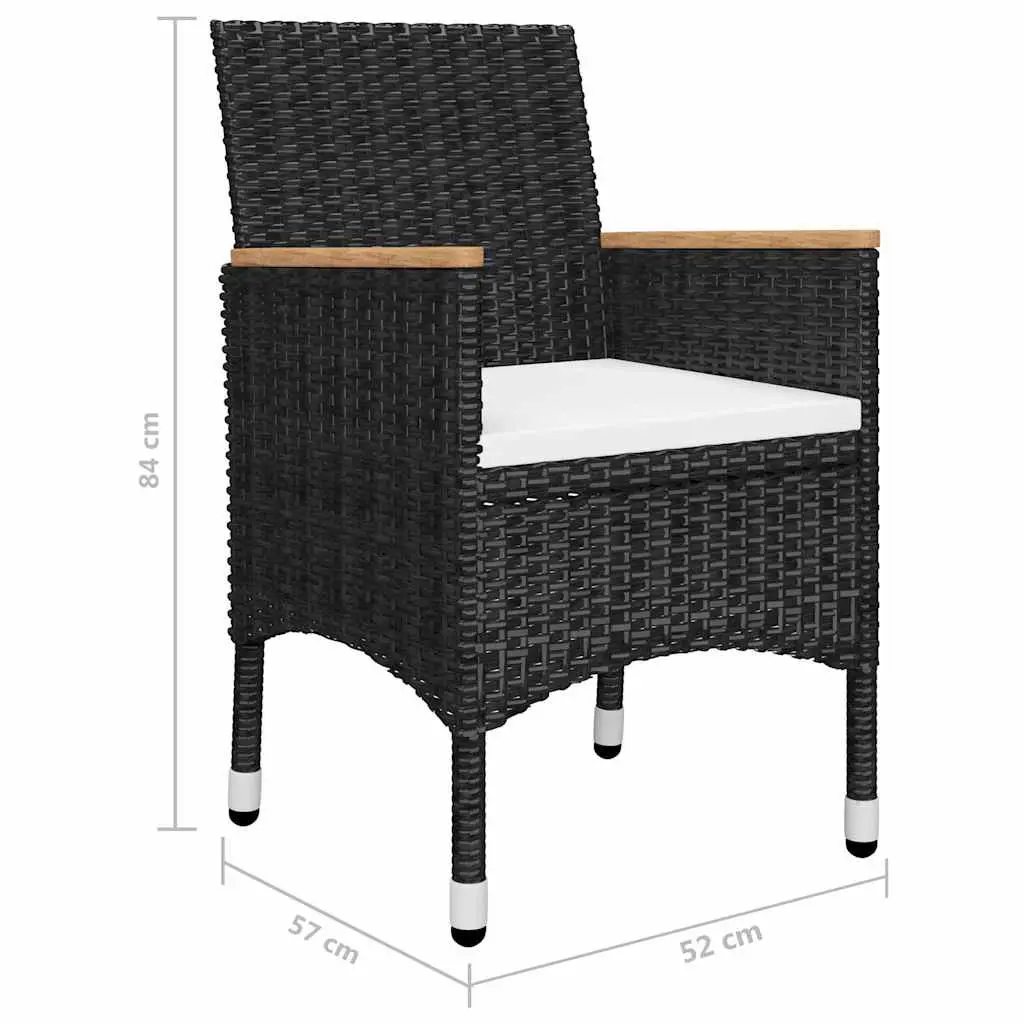 5 Piece Garden Dining Set with Comfort in Mind