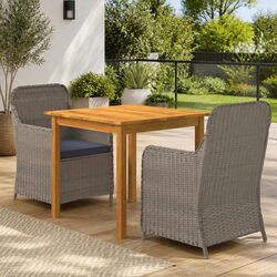 Warm and Reliable 3 Piece Outdoor Dining Set